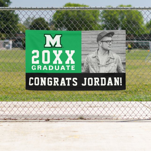 Marshall University M | Graduation Banner (Insitu)