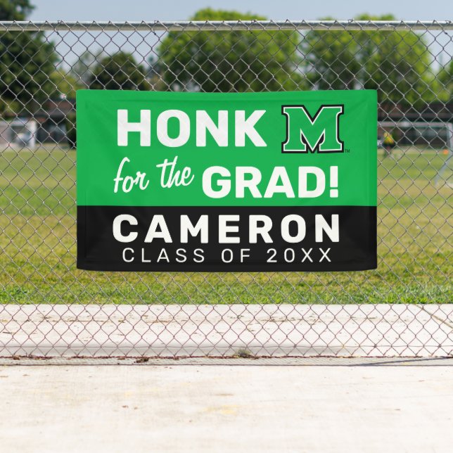 Marshall University M | Graduation Banner (Insitu)
