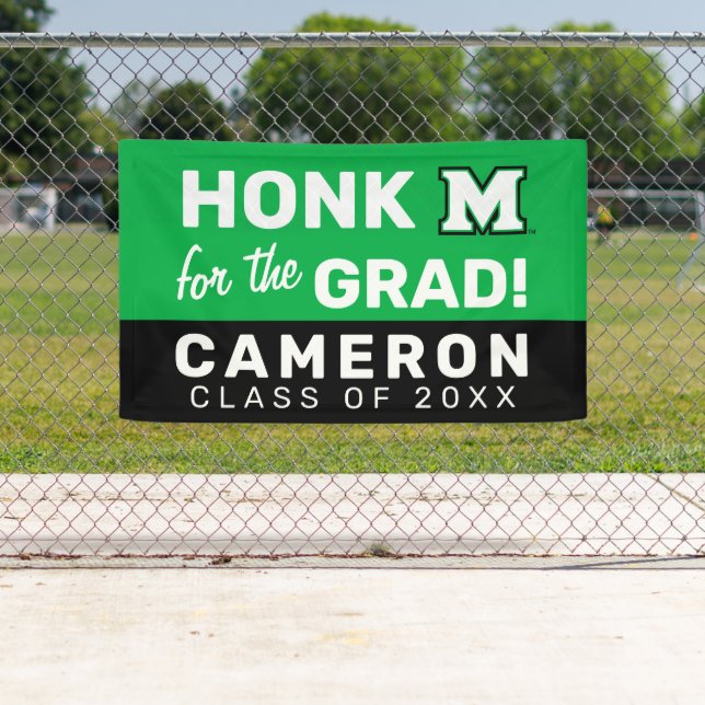 Marshall University M | Graduation Banner (Insitu)