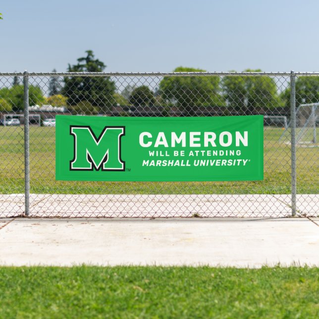 Marshall University M | Graduation Banner (Insitu)