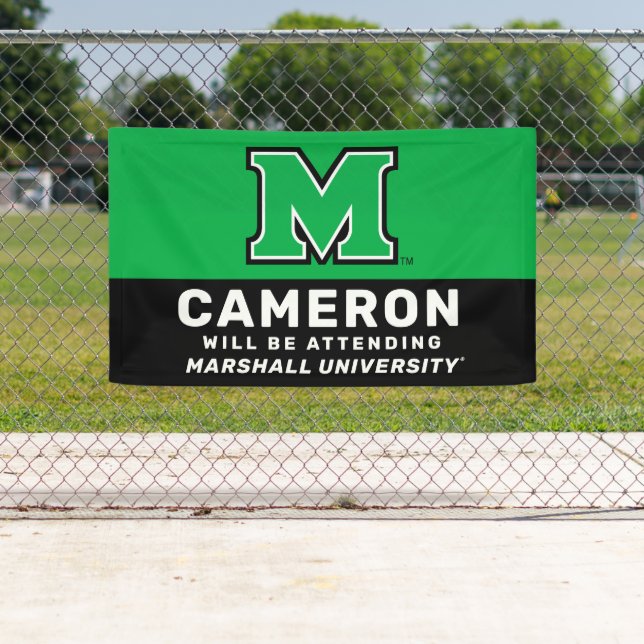 Marshall University M | Graduation Banner (Insitu)