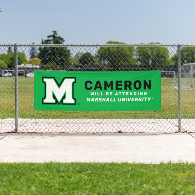 Marshall University M | Graduation Banner (Insitu)
