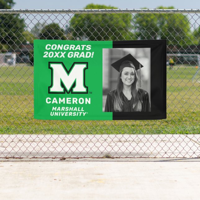 Marshall University M | Graduation Banner (Insitu)