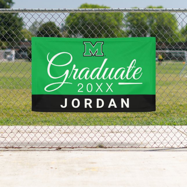 Marshall University M | Graduation Banner (Insitu)