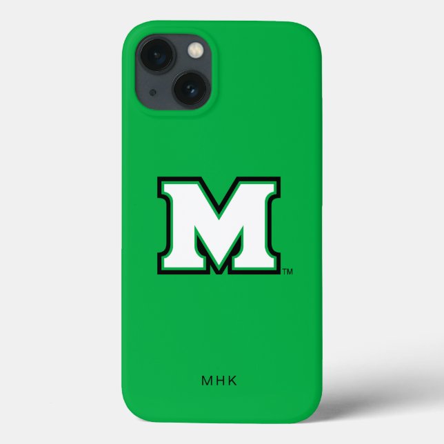 Marshall University M | Monogram Case-Mate iPhone Case (Back)
