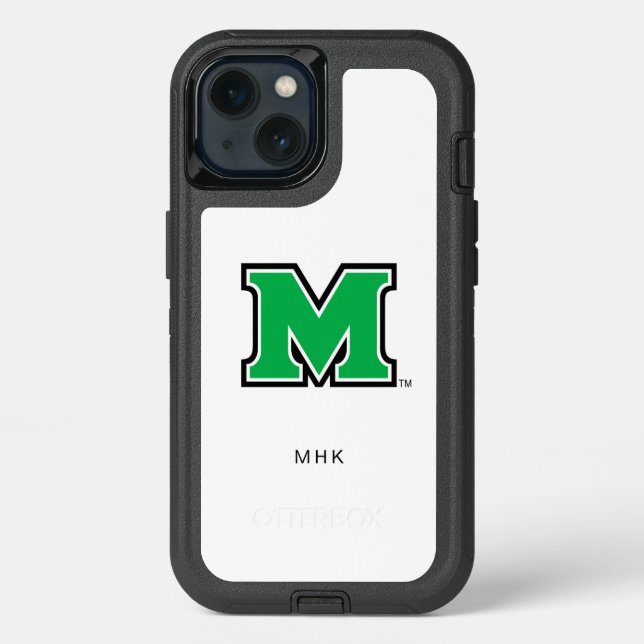 Marshall University M | Monogram Otterbox iPhone Case (Back)