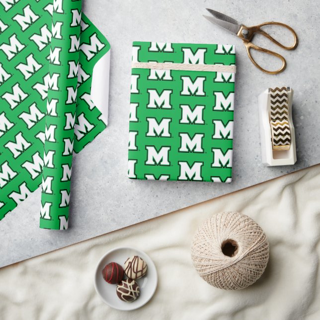 Marshall University M Wrapping Paper (Crafts)