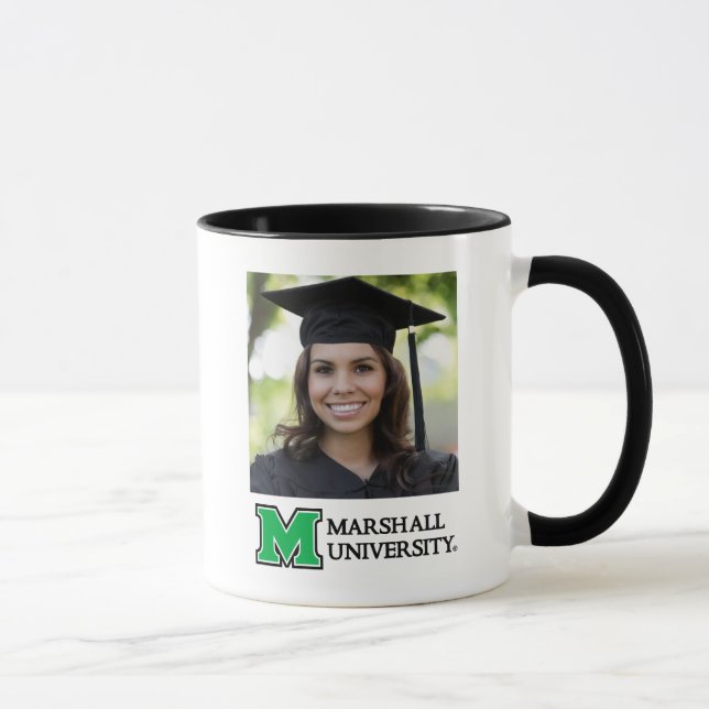 Marshall University Wordmark | Add Your Photo Mug (Right)
