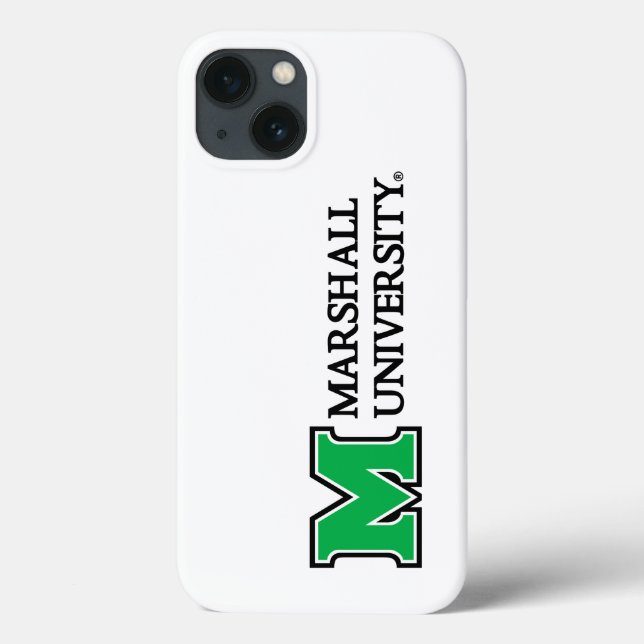 Marshall University Wordmark Green Case-Mate iPhone Case (Back)