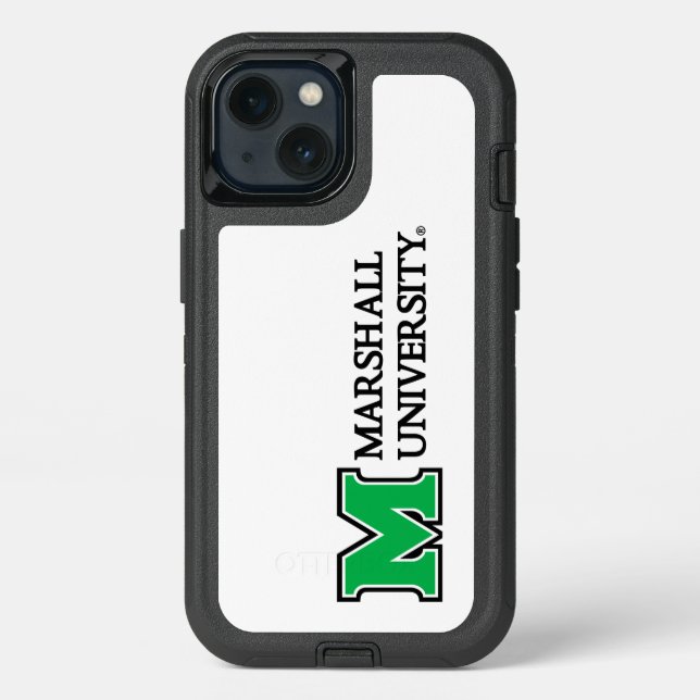 Marshall University Wordmark Green Otterbox iPhone Case (Back)