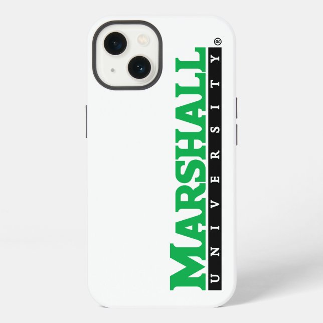 Marshall University Wordmark Iphone Case (Back)
