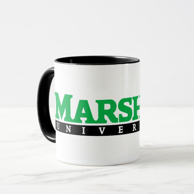 Marshall University Wordmark Mug (Front Left)