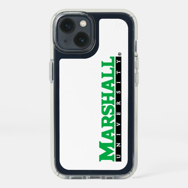 Marshall University Wordmark Speck iPhone 13 Case (Front)