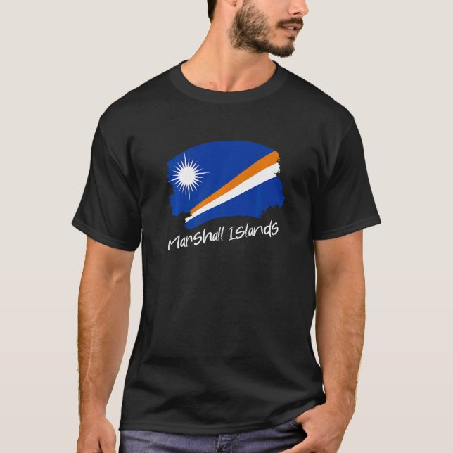 Marshallese Flag Marshall Islands   T-Shirt (Front)