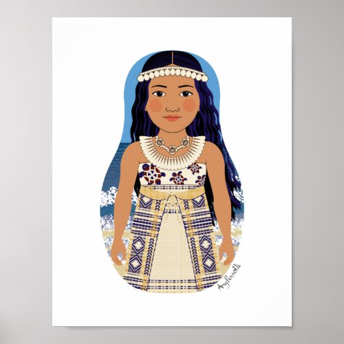 Marshallese Matryoshka Poster