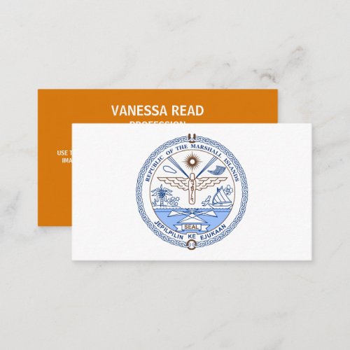 Marshallese Seal The Marshall Islands Business Card
