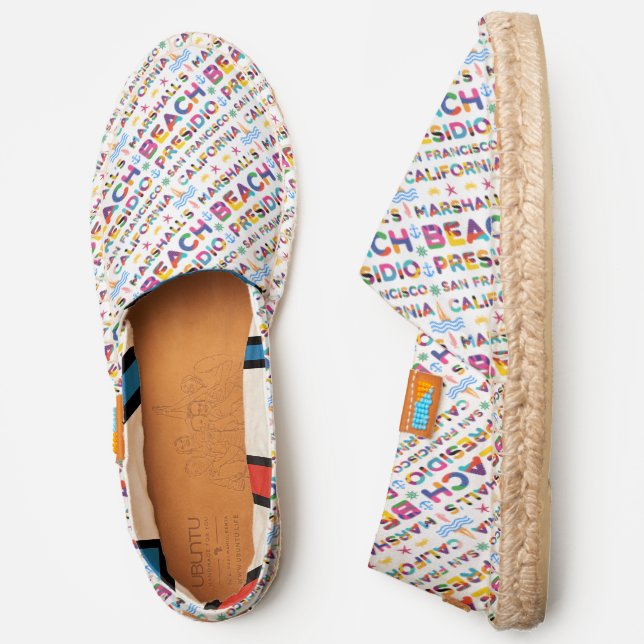 Marshalls Beach, San Francisco, California, USA Espadrilles (Side)