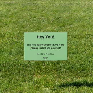 Marshes Single-Sided Yard Sign