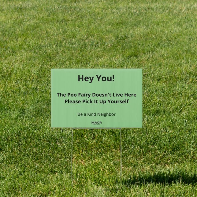Marshes Single-Sided Yard Sign (Insitu)