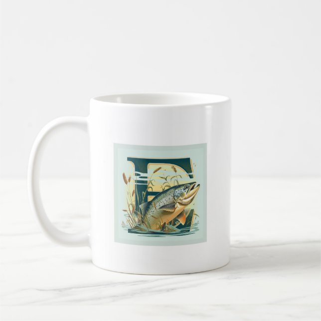 Marshian SALMON Mug (Left)
