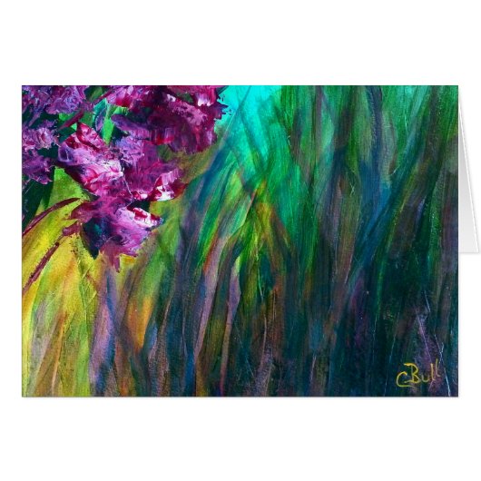 "Marshland Flowers" Art Cards (Front Horizontal)