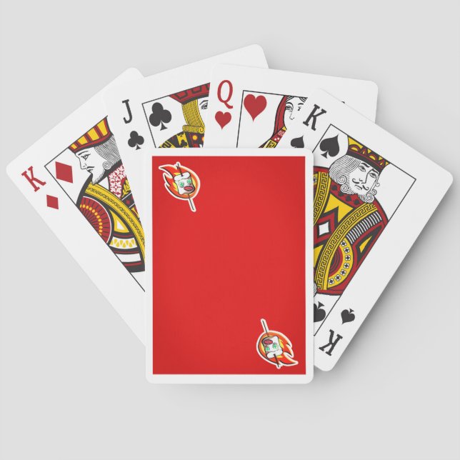 Marshmallow 2.0 poker cards (Back)