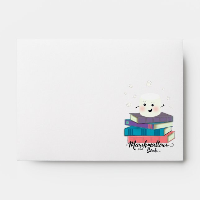 Marshmallow and book envelope (Front)