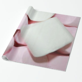 marshmallow artwork wrapping paper