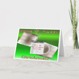 Marshmallow Christmas Card