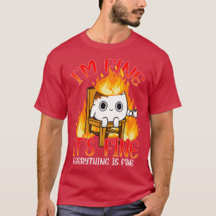 Marshmallow Im Fine Meme Outr Men Kids Women Campi T-Shirt