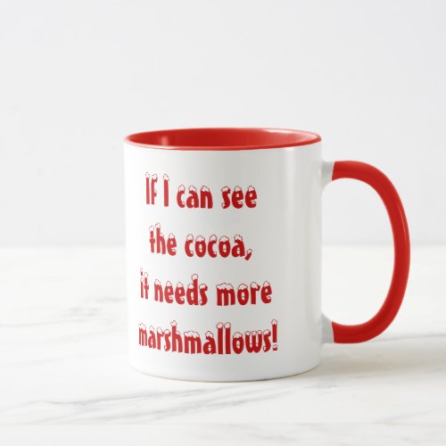 Marshmallow Lover Cocoa Mug