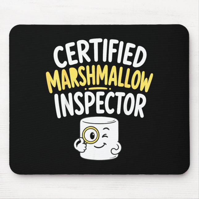 Marshmallow lover  mouse pad (Front)