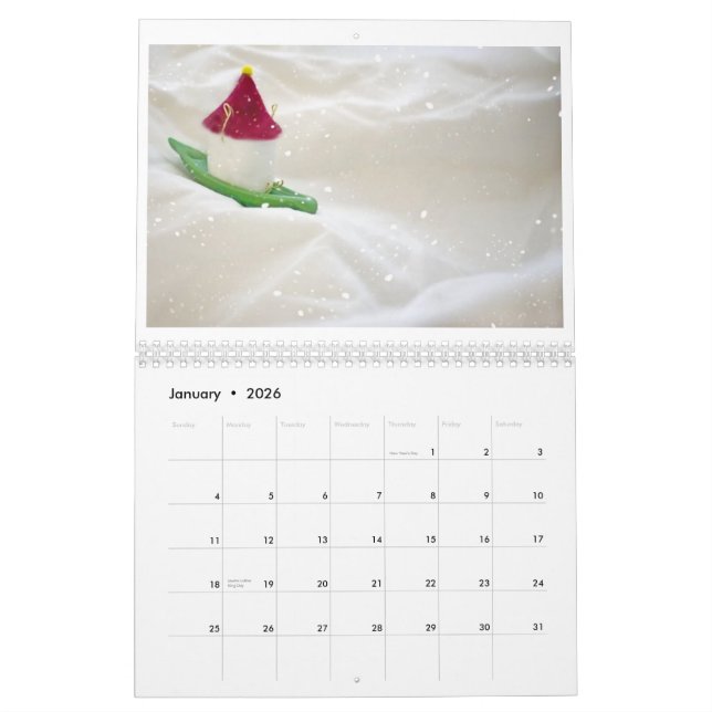 Marshmallow Microcosm 2012 Calendar (Jan 2026)