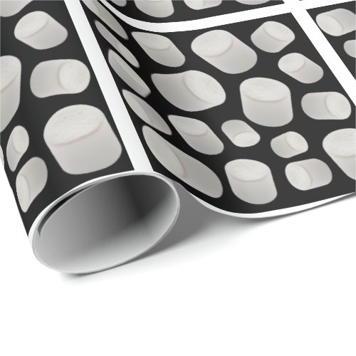 Marshmallow pattern wrapping paper