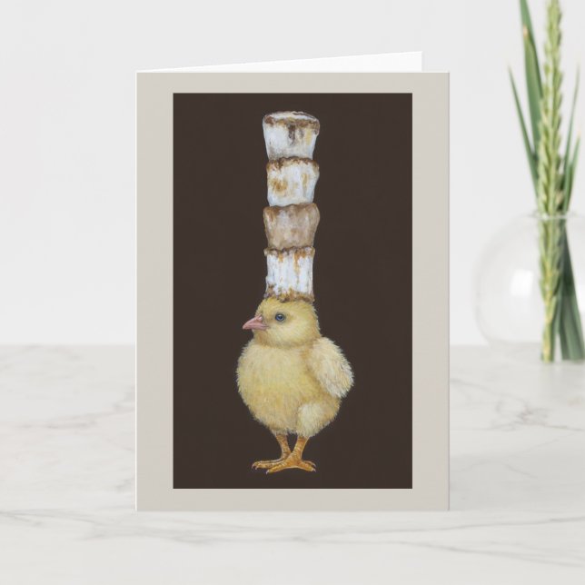 Marshmallow Peep #7 card (Front)