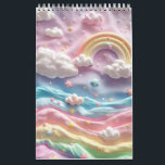 marshmallow rainbow calendar<br><div class="desc">Brighten every day with this Marshmallow Rainbow Calendar, a charming blend of whimsy, pastel dreams, and practical planning! Designed to look like fluffy marshmallows strung along a magical rainbow, this calendar brings cheer and gentle organization to your space.</div>
