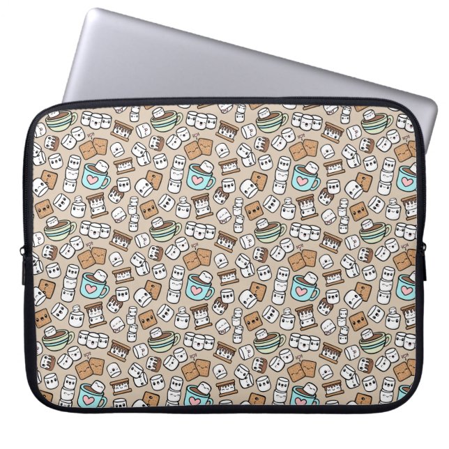 Marshmallow Treats Laptop Sleeve (Front)