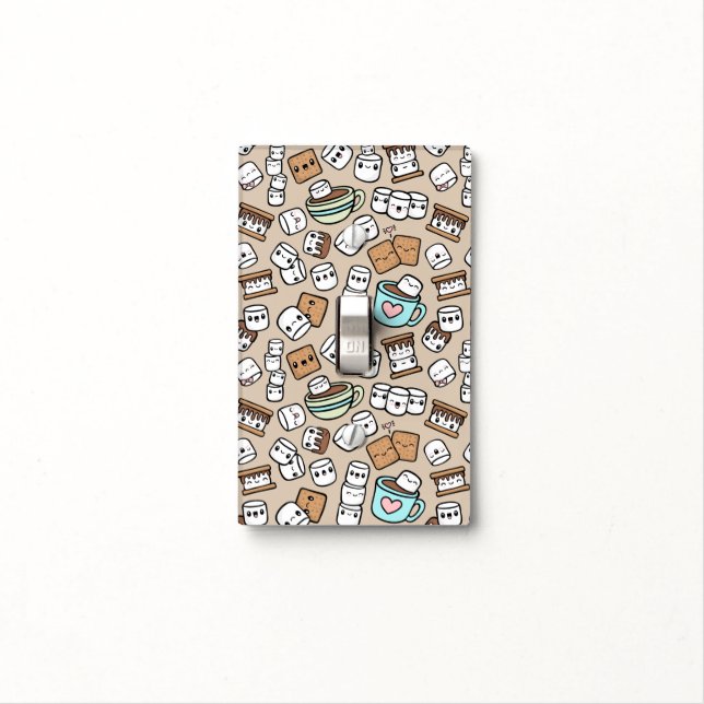 Marshmallow Treats Light Switch Cover (In Situ)