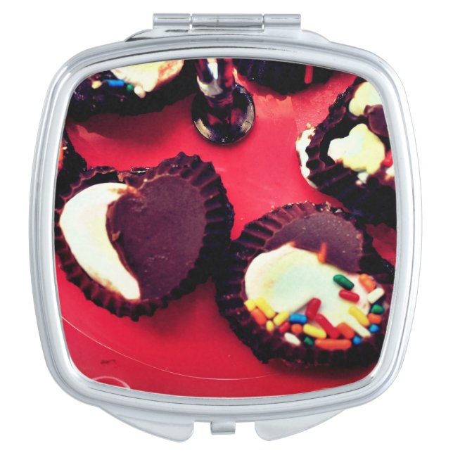 Marshmallow Truffles Compact Mirror (Front)