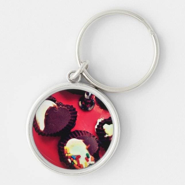 Marshmallow Truffles Keychain (Front)