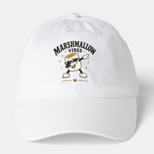 Marshmallow vibes hat