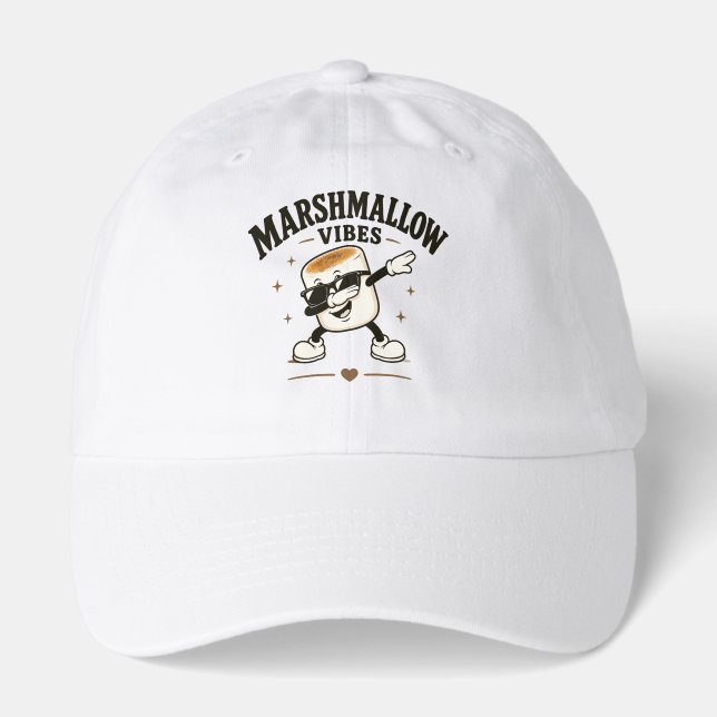 Marshmallow vibes hat (Front)