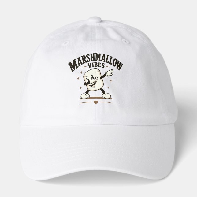 Marshmallow vibes hat (Front)