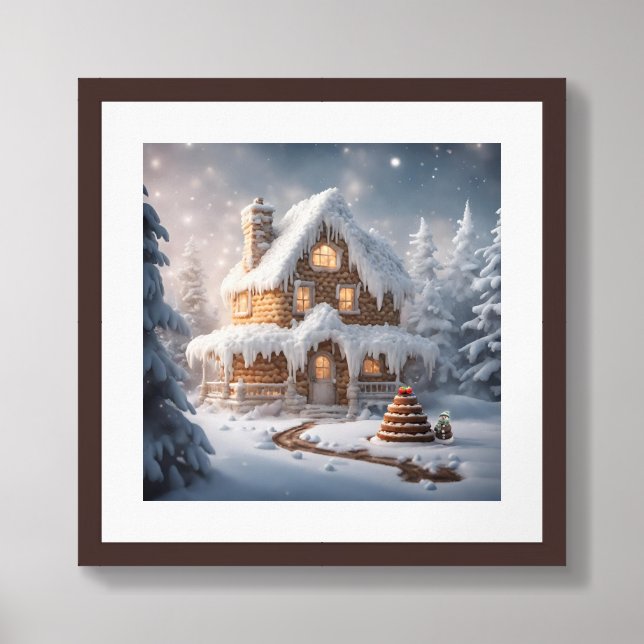 Marshmallow World Framed Art (Framed Front)