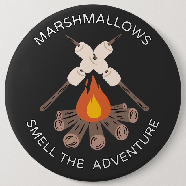Marshmallows Button (Front)