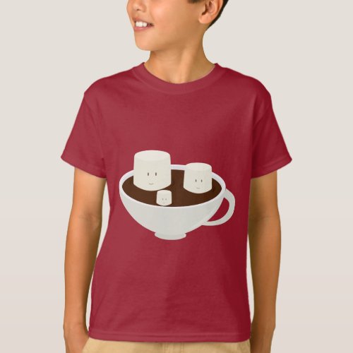 Marshmallows in hot chocolate T_Shirt