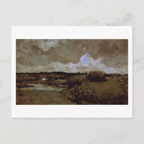 Marshy Landscape Vincent van Gogh Postcard