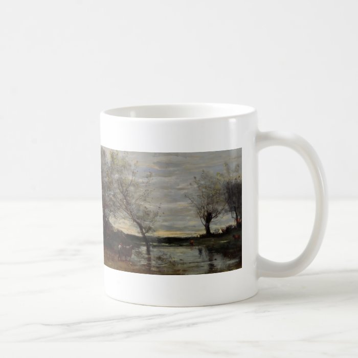 Marshy Pastures by Camille Corot Mugs