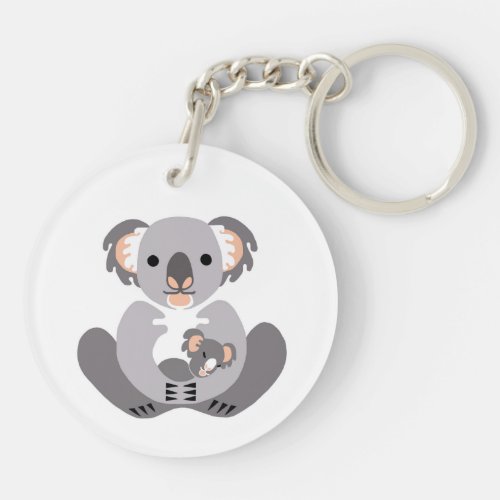 Marsupial _ Cute Koala_ Aussie Wildlife _ Nature Keychain