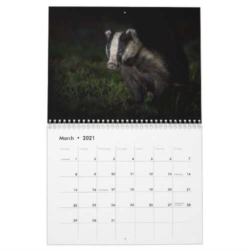 Mart R Porter 2021 Calendar